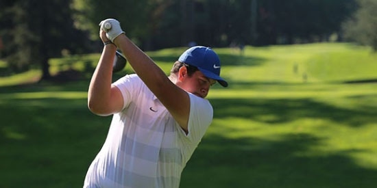 Garrett Woodin (Montana State Billings men's golf photo)