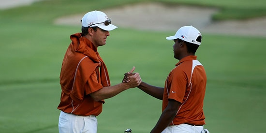 Jean-Paul Hebert (left) won the Jan Strickland Award (Golfweek photo)