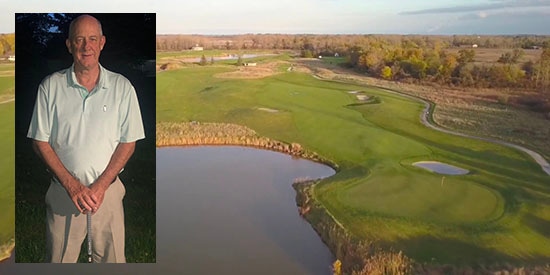John Hills won again, on a course designed by his father Arthur