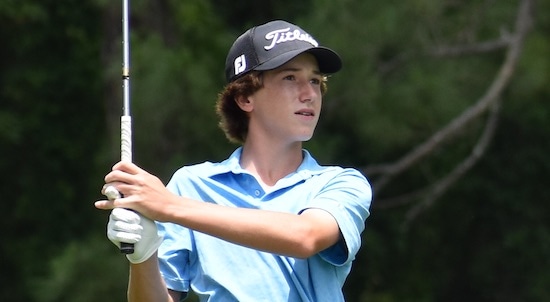 Jimmy Anderson Memorial winner Adam Hunt (Carolinas G.A. photo)