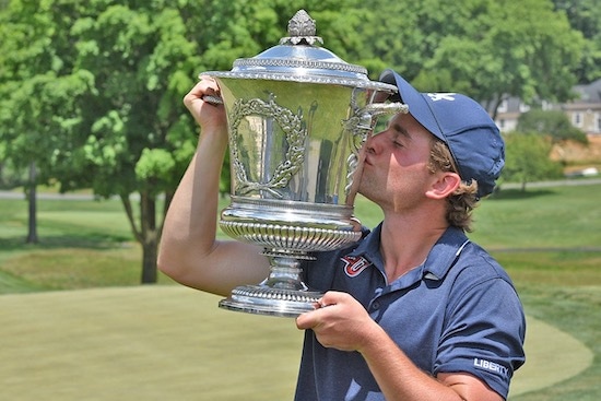 Zach Barbin following his championship win (GAP photo)