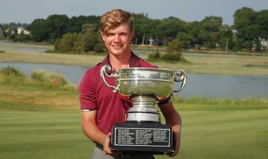 2020 Connecticut Amateur champion Chris Fosdick (CSGA photo)