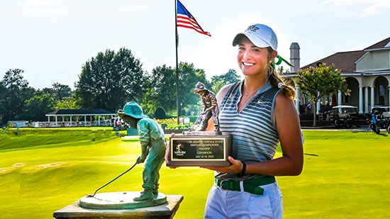 Kuehn survives long final day to take North & South Women's Am
