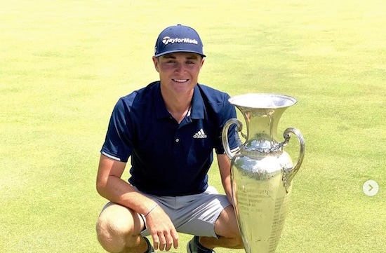 Austin Greaser is having a hot summer