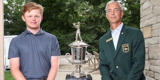 Angus Flanagan (L) takes medalist honors (Western GA)