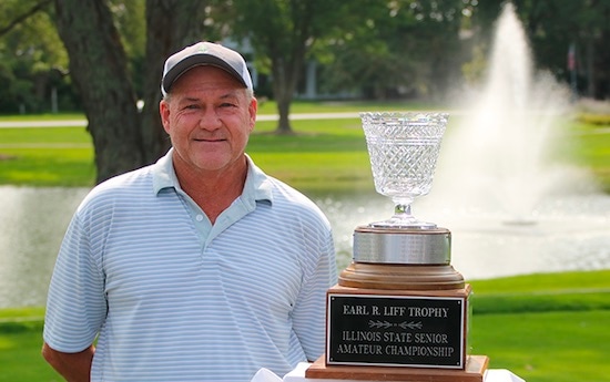 Tim Sheppard won his second Illinois Senior title in three years