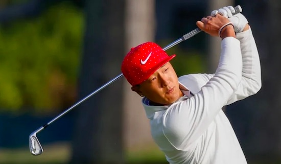 John Pak was the only one of 13 amateurs to play the weekend (USGA)