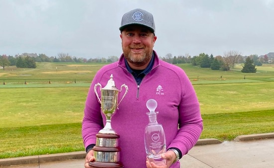 2020 Kansas Mid-Amateur champion Brian Fehr