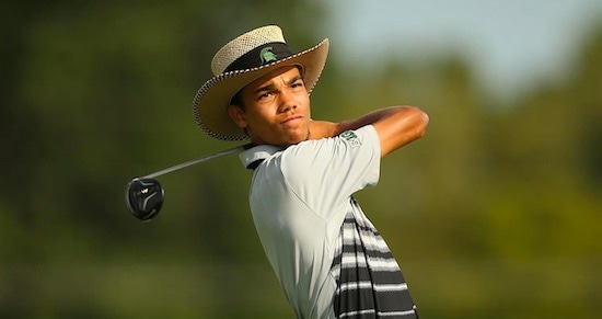 36-hole leader Andrew Walker shot 65-64