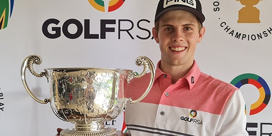 Martin Vorster goes 23 under to win South African Stroke Play