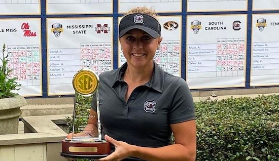 Pauline-Roussin Bouchard (South Carolina Gamecocks Online photo)