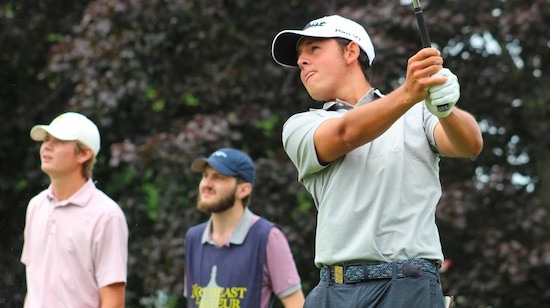 2021 Northeast Amateur champion Dylan Menante (Northeast Am photo)