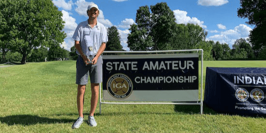Twice as nice for Noah Gillard at Indiana Amateur