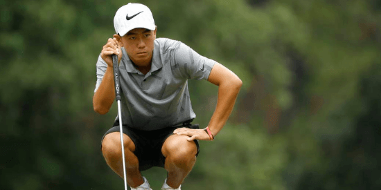 Kelly Chinn was dialed in on the greens Monday at CCNC's Dogwood Course, carding a bogey-free 8-under 64. (Chris Keane/USGA)