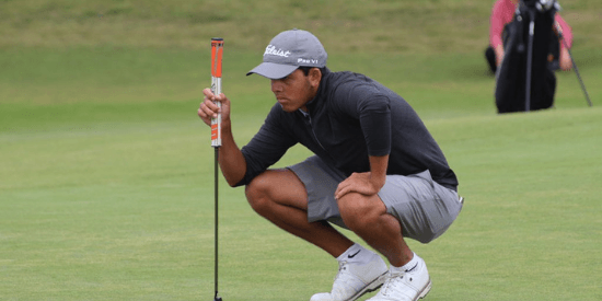 Dylan Menante moves into the lead at Pacific Amateur