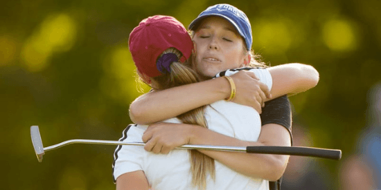Rachel Heck survived a 19-hole thriller against Brooke Matthews to reach the quarterfinals at Westchester Country Club. (Darren Carroll/USGA)