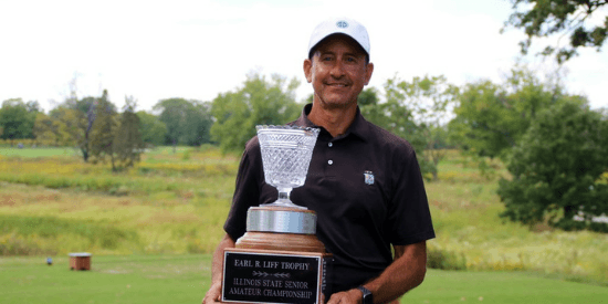 Feder wields "The Old Billy Baroo" to Illinois Senior Amateur win