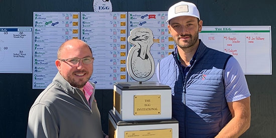 Vaughn Snyder (L) and Jim Krivanek (Egg photo)