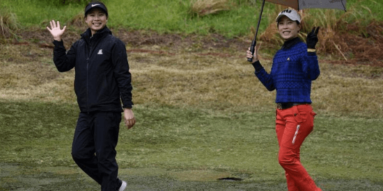 The Hou sisters were two of six amateurs to advance to the finals of LPGA Q-Series