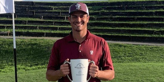2021 Dixie Men's Amateur champion Evan Myers