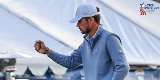 Hunter Eichhorn takes a one-stroke lead into the final round of the Patriot All-America