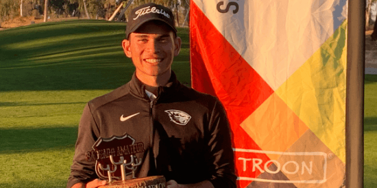 Carson Enright, winner of the 2022 Saguaro Amateur