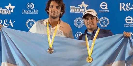 Mateo Fernandez de Oliveira (R) and Segundo Oliva Pinto (Arkansas Athletics)