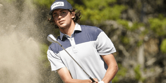 Segundo Oliva Pinto of Arkansas shares the first round lead at the LAAC