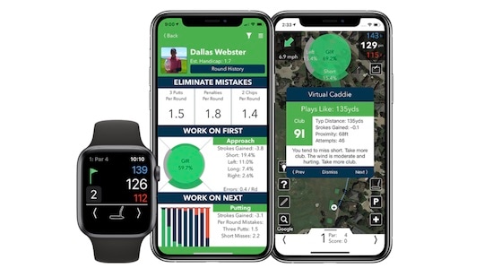 V1 Game: The best game-tracking and strokes gained app