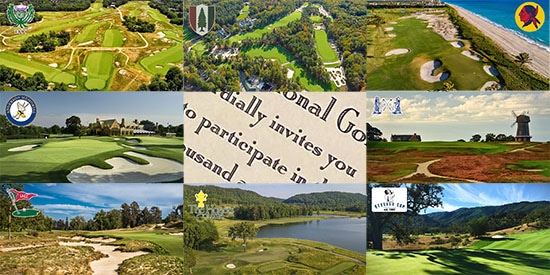 Are these the best tournament invitations in amateur golf?