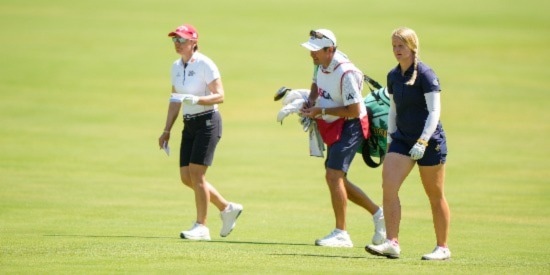 Lindblad leads amateurs into the weekend at U.S. Women's Open