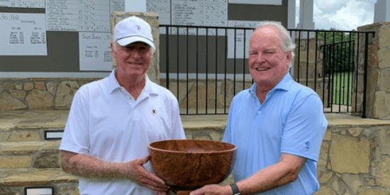 Jack Hall (left) won the 2022 Chanticleer National Senior Invitational