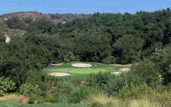 Tijeras Creek, Hole No. 14 (Preston Hammontree photo)