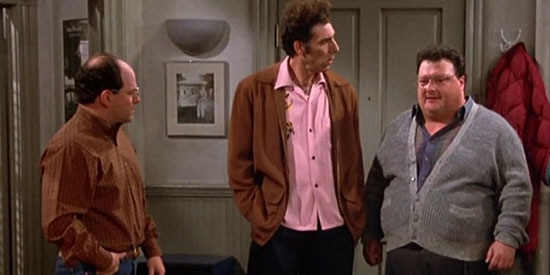 The 7:20am tee time? Costanza, Kramer, Newman