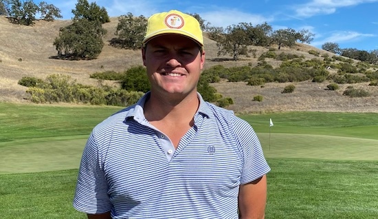 Will Wears, sporting a cap celebrating his grandfather's namesake drink