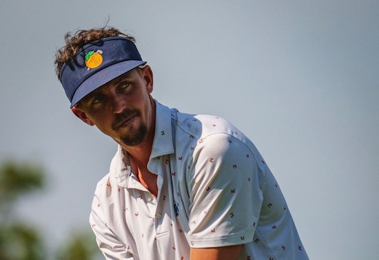 Gasparilla Invitational 36-hole leader Marc Dull (Gasparilla via Instagram)