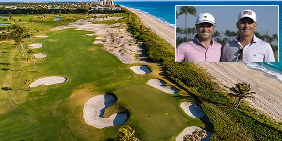 Mark Walrath (R) and Justin Thomas (Seminole photo)