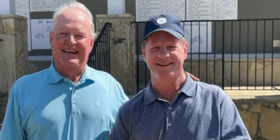 Rick Cloninger (right)