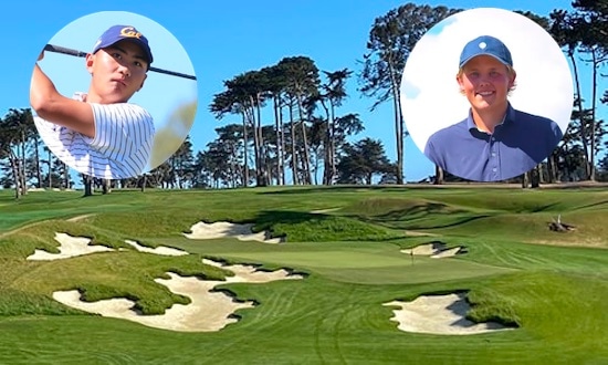 Nathan Wang (left) and Joe Neuheisel