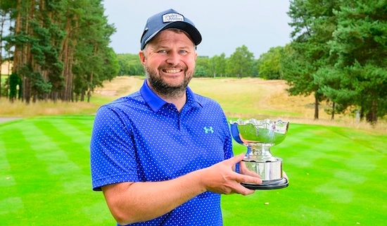 Logan Trophy winner David Corben (English Golf Union)