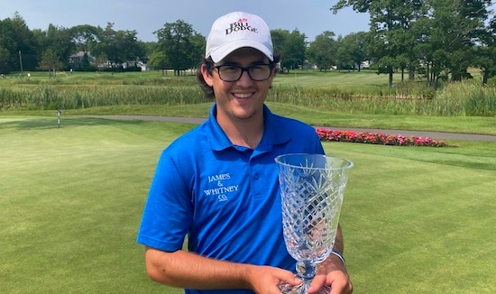 Maine Amateur champion Caleb Manuel