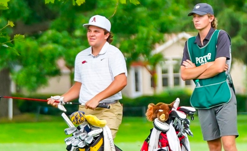 John Daly II shot 65 today to move into contention