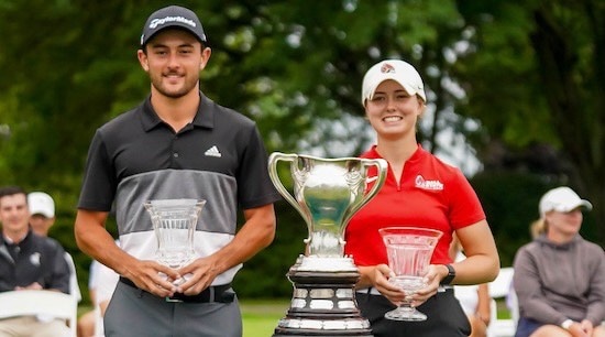 Juan Martin Loureiro and Sarah Gallagher (Porter Cup Photo)