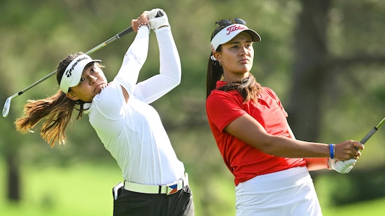 Rianne Malixi and Kiara Romero (USGA Photo)
