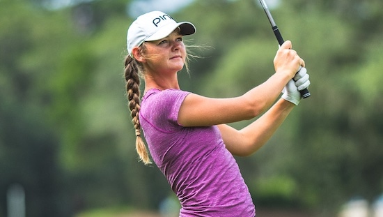 Laney Frye shot 61 today (Back of the Range/Sea Island Women's Am)
