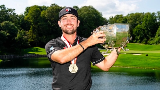Ashton McCulloch earned a spot into next week's U.S. Amateur (Golf Canada)