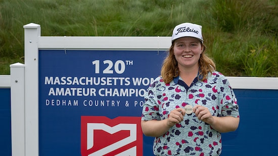 Stroke Play Medalist Molly Smith (Massachusetts Golf Photo)
