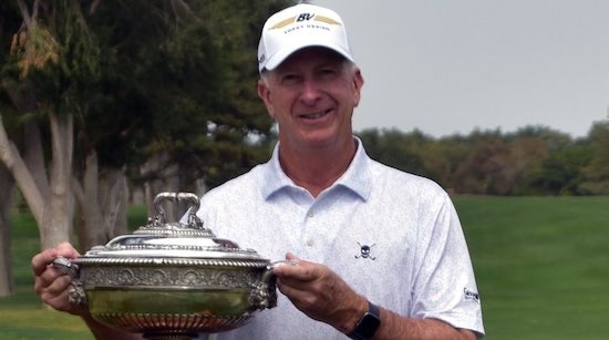 Texas Senior Amateur: Gary Durbin comes from behind to win third title in five years