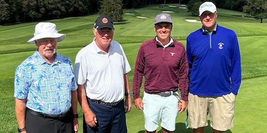 Barry Flaer, Don Erickson III, Sean Griswold and Sean Knapp (Sunnehanna Senior Photo)