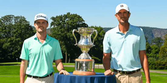 Evan Beck and Stewart Hagestad (USGA)